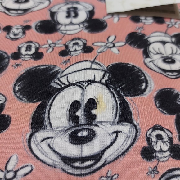 Hanna Andersson + Disney Minnie Mouse print long johns pajama set - Picture 5 of 11